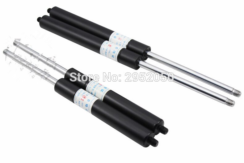Furniture Gas Spring 10Kg / 22 lb Force Ball Gas Strut Shock Spring Lift Prop Strut Damper Studs Lift Strut Metal