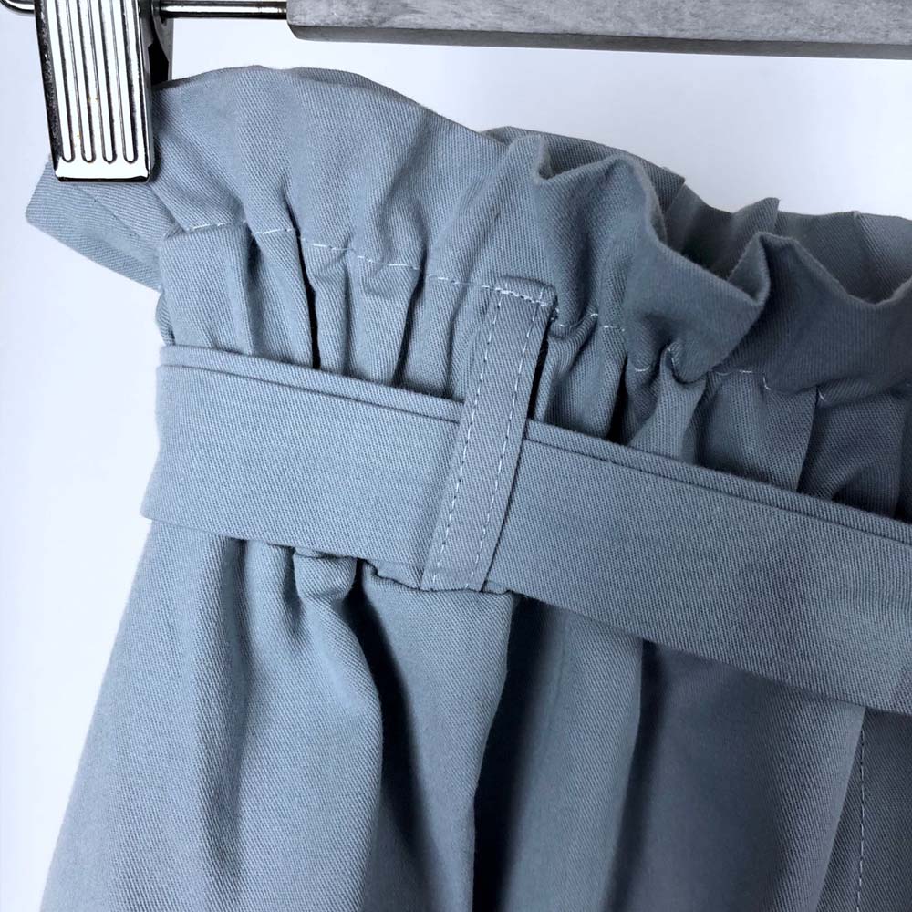 FATIKA, faldas Midi de cintura alta, bolsillos sólidos, línea de forma de A, pantalones casuales de mujer, faldas femeninas de con fajas, novedad de , para mujer