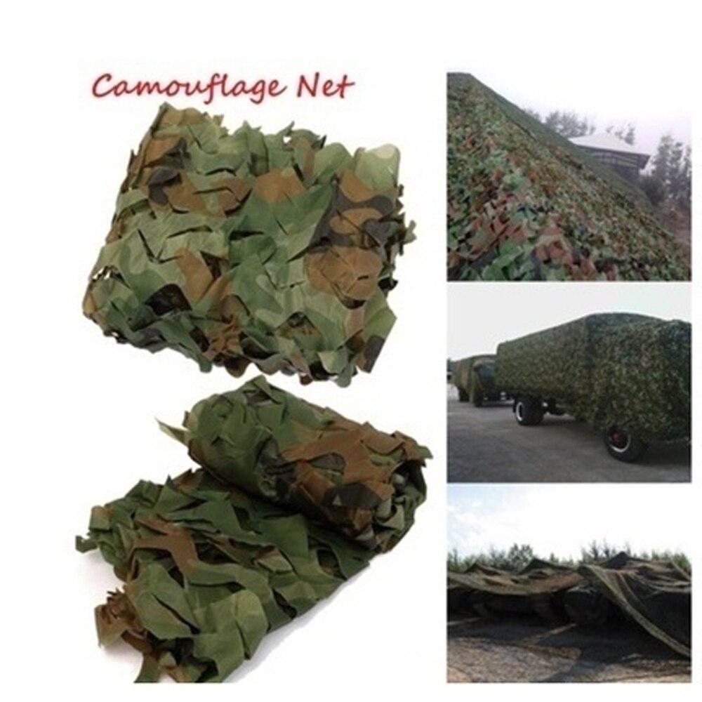 Camping Camo Netto Woodland Camouflage Netting Army Camo Netto Kamp Auto Cover Netten Outdoor Camping Onderdak Outdoor Accessiores