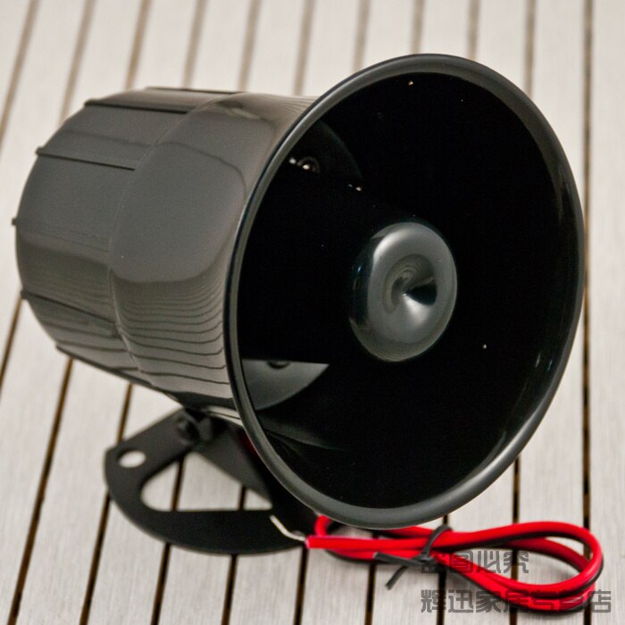 Large Sounds Wired Siren 120db Mini Wired Siren Horn DC 12V for Wireless Home Alarm Security System House