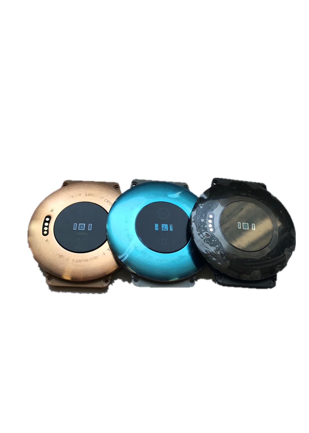 Zilver Goud En Zwart Voor Huawei Horloge 1 1st Generatie Smart Horloge Oplaadbare Batterij Achterklep Reparatie Accessoires