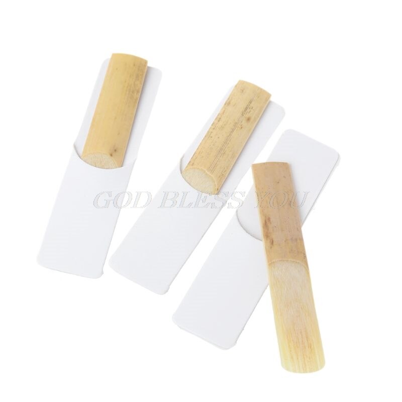 10Pcs/Set 2.5 Strength Clarinet Reeds Music Instrument Part Traditional Bamboo Reeds