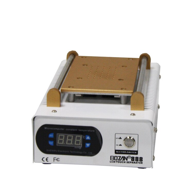 BOZAN 888 Constant temperature heating screen removal machine Mobile phone screen separator LCD screen vacuum AC220V 550W