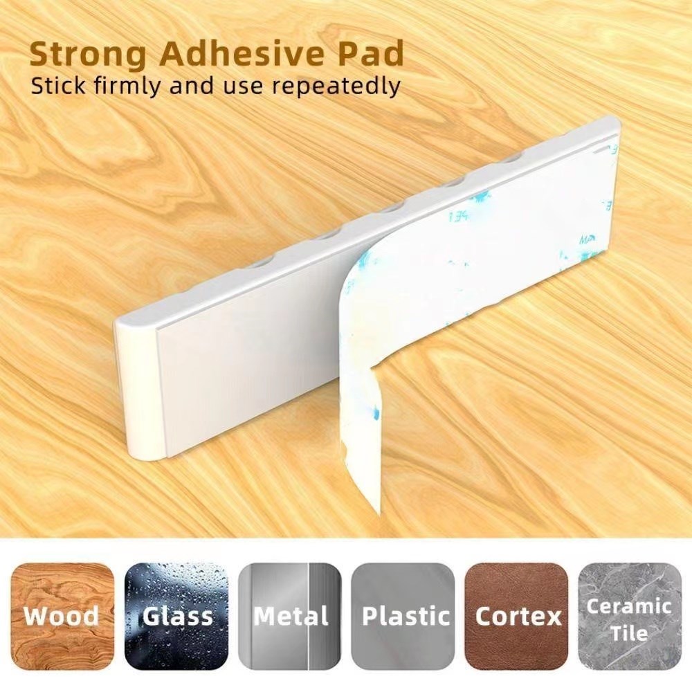 Organizzatore del cavo del supporto del cavo gestione del cavo in silicone avvolgitore USB clip per cavi ordinati da tavolo per l'organizzatore del cavo della cuffia del topo