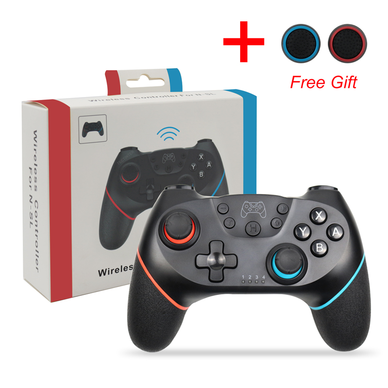 Senza fili di Bluetooth Gamepad Per Nintendo Interruttore Pro NS-Interruttore Pro Controller di Gioco joystick Per Nintend Console con 6 -assi Maniglia: R-B