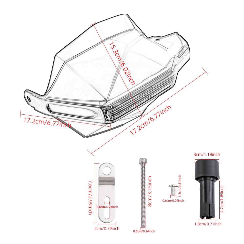 Universal Motorcycle Hand Guards Motorcycle Motocross Dirtbike ATV Handguards Handlebar Guards For Kawasaki Suzuki Honda Yamaha