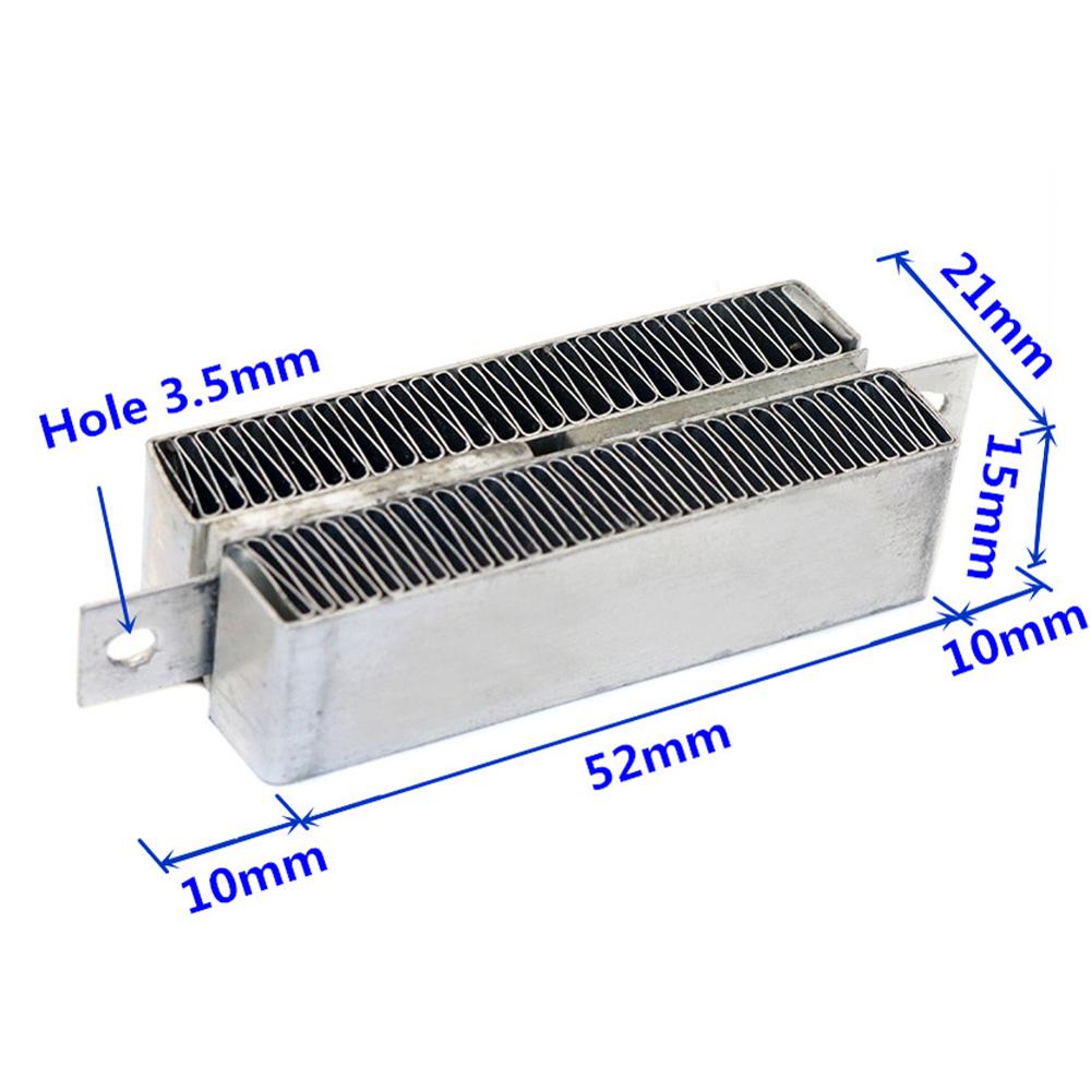 Chauffage à Air électrique PTC 12V, 50/100/150W, 1 pièce, Surface du corps de chauffage de l&#39;élément chauffant isolant