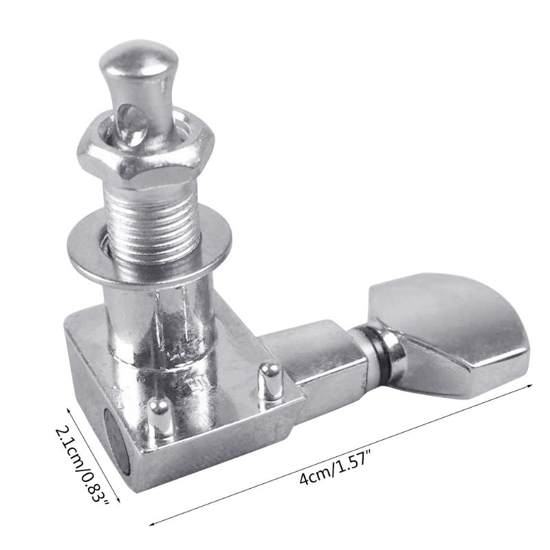 1 conjunto 6r praça guitarra peg bloqueio cordas guitarra tuning pegs sintonizador chave cabeça da máquina para stelectric guitarra