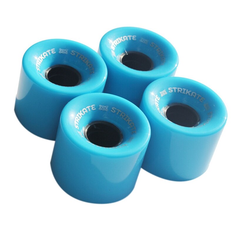 Strike – roues de Skateboard en PU 60x45mm, 4 pièces/ensemble: Purple