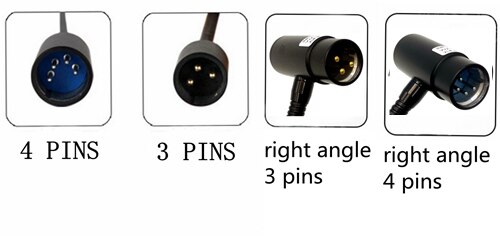 3 Stifte 4 Stifte XLR STECKER 1 W LICHT KANONE LED Bausatz