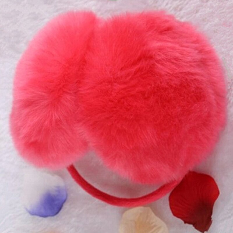 Earmuffs Women Simple Casual Korean Style Solid Soft Comfortable Girls Pink Sweet Womens Ear Warmer Chic Harajuku All-match