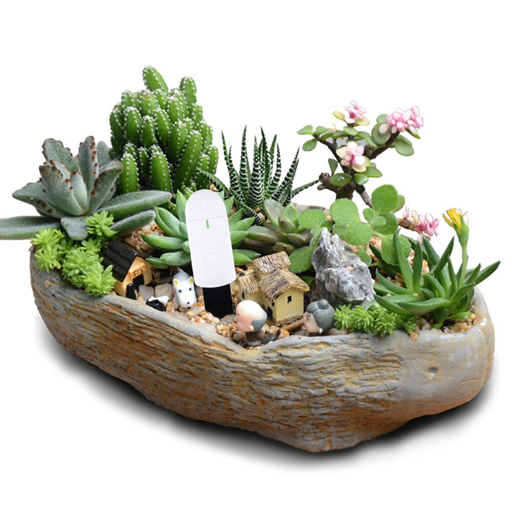 Waterproof Soil Water Monitor Soil Moisture Meter Test Kit Hygrometer Instant Detection for Indoor Plants Gardening Pot Flowers