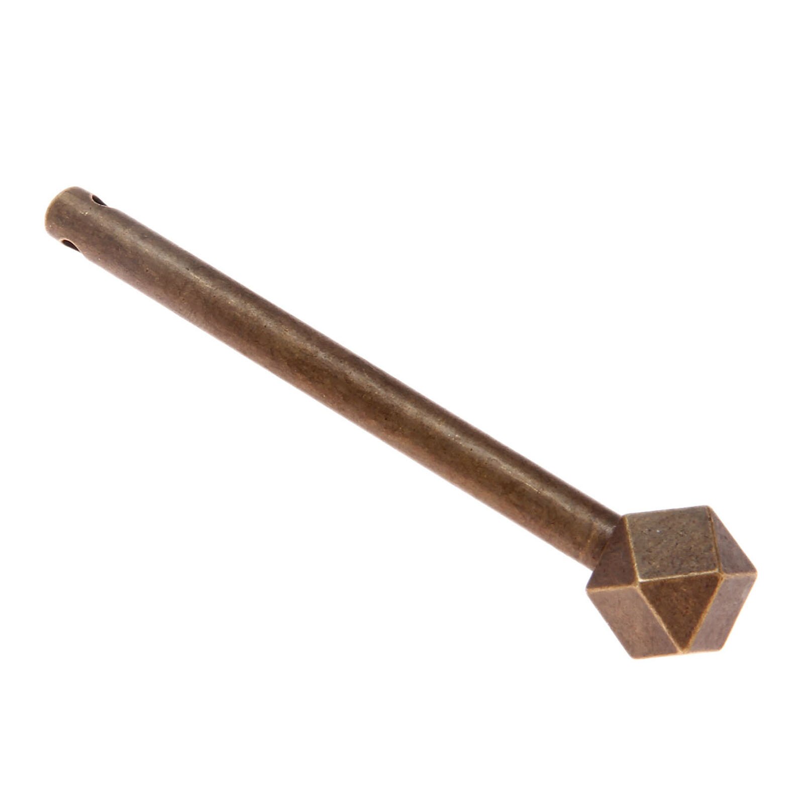 1pc Pure Brass Antique Bronze Door Latch Locking Pin 86mm Antique Furniture Copper Fittings Door Bolt Lock Furniture Hardware: A