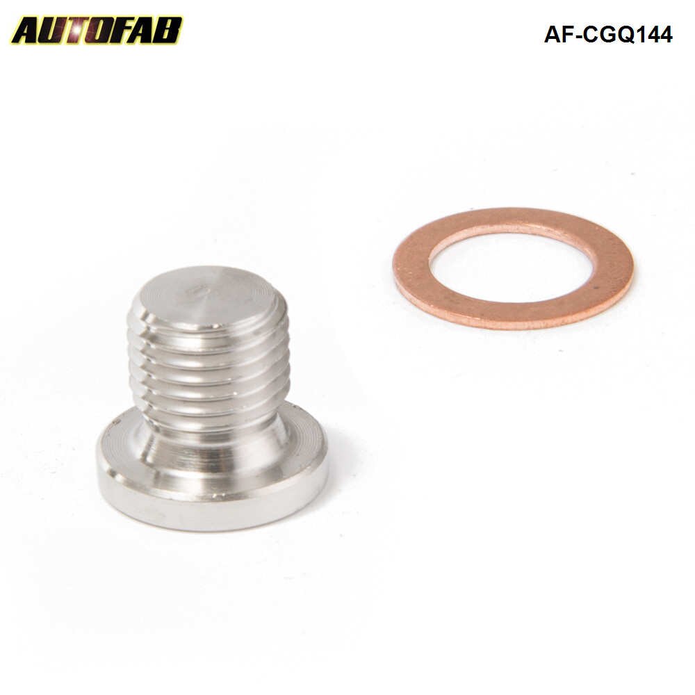 Lambda O2 Oxygen Sensor Exhaust Downpipe Bung Blank Bolt plug M12 x 1.25 AF-CGQ144