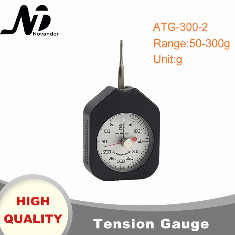 Dial spændingsmåler 300g analog tensiometer spændingstester: Atg -300-2(2 nåle)