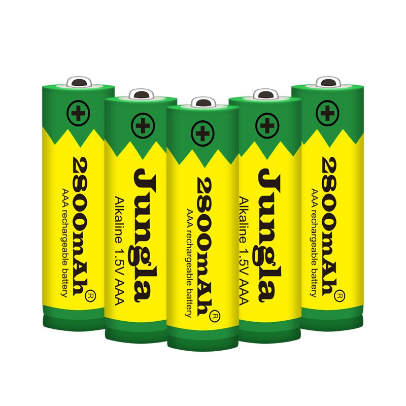 100% Aaa Batterij 2800 Mah 1.5V Alkaline Aaa Oplaadbare Batterij Voor Afstandsbediening Speelgoed Licht Batterij