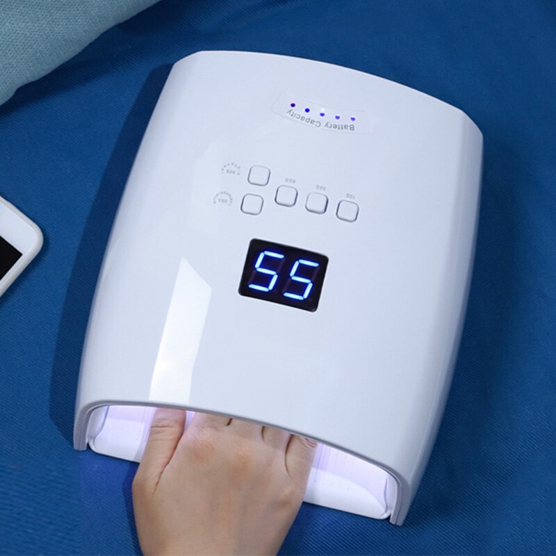 S10 lampada ricaricabile per unghie UV LED senza fili Gel Polish asciugatrice forno per unghie Pedicure Manicure lampada a LED per unghie senza fili