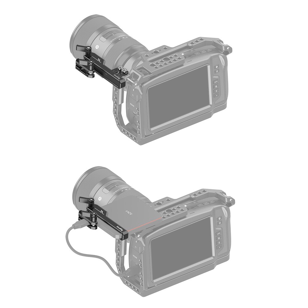 SmallRig-Pinza para cámaras SSD DSLR, montaje para LaCie, portátil, SSD, seguridad, Cable USB tipo C 2799
