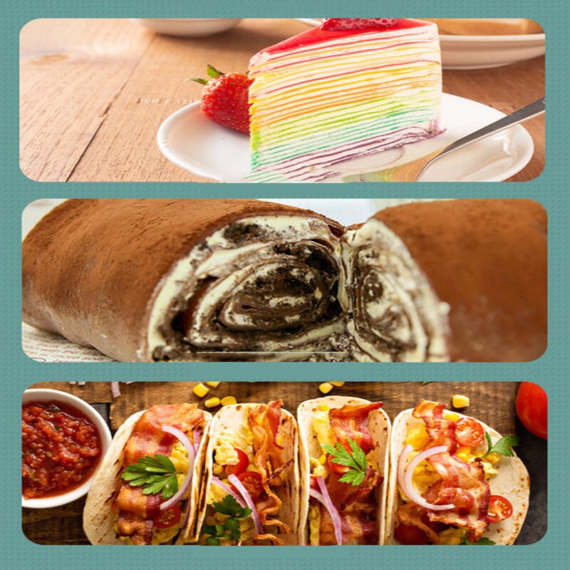SUPOR Portable Pancake Maker 700W Home Breakfast Machine Melaleuca Cake Making Appliances Can Be Used in Dorms