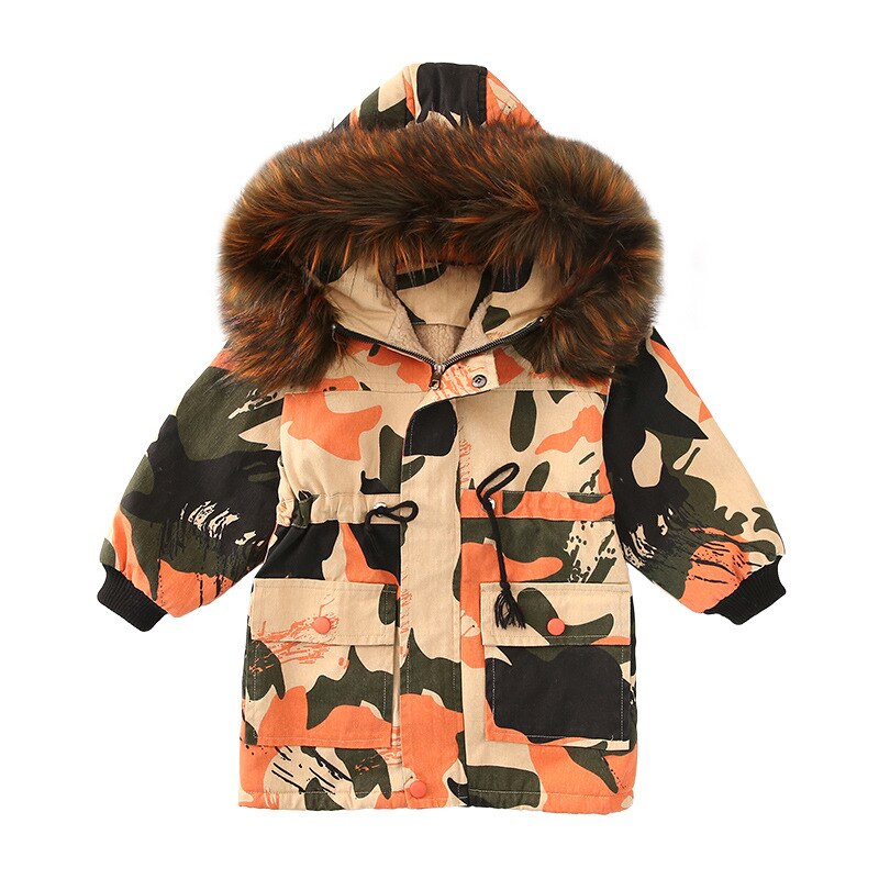 Kids Peuter Meisjes Winter Jas Jas Faux Fur Parka Casual Hooded Warm Geul Uitloper Kinderkleding