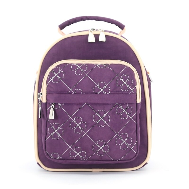 Sac à dos pour stockage du lait | Sac isotherme thermique pour le lait maternel, sac à dos pour le stockage des biberons de bébé, sacs refroidissants pour conservation des aliments frais, soins pour maman et enfants: Purple