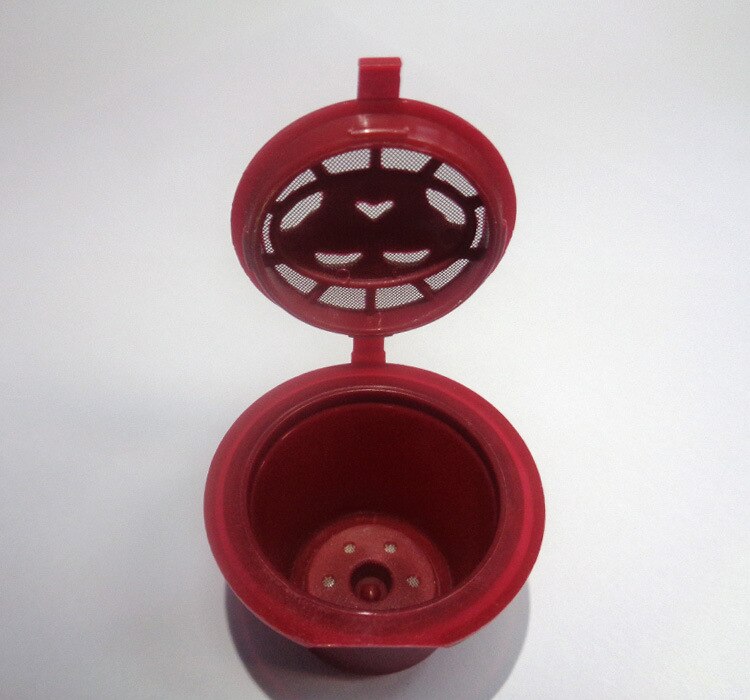 Filtre à capsule de café rechargeable en acier inoxydable réutilisable pour machine nespresso facile à nettoyer facile à nettoyer bon effet de filtrage: B