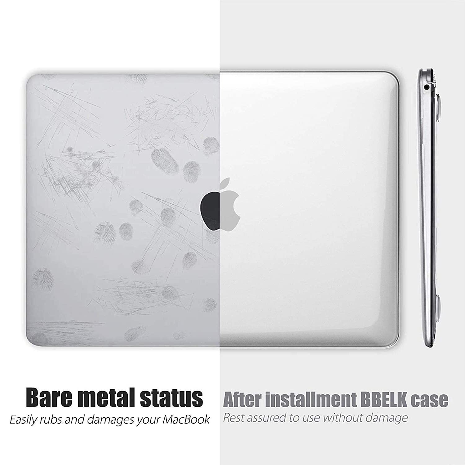 Etui na laptopa Apple Macbook 13 13,6 cala do M1 Chip Pro 13 A2338 Air 13 A2337 A2179 2022 M2 Air 13,6 Crystal Protective Cover