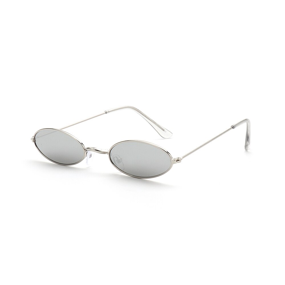Lunettes de soleil de cyclisme Vintage pour moto, pour hommes et femmes, petite monture ovale, rétro, à la , Cool: style8