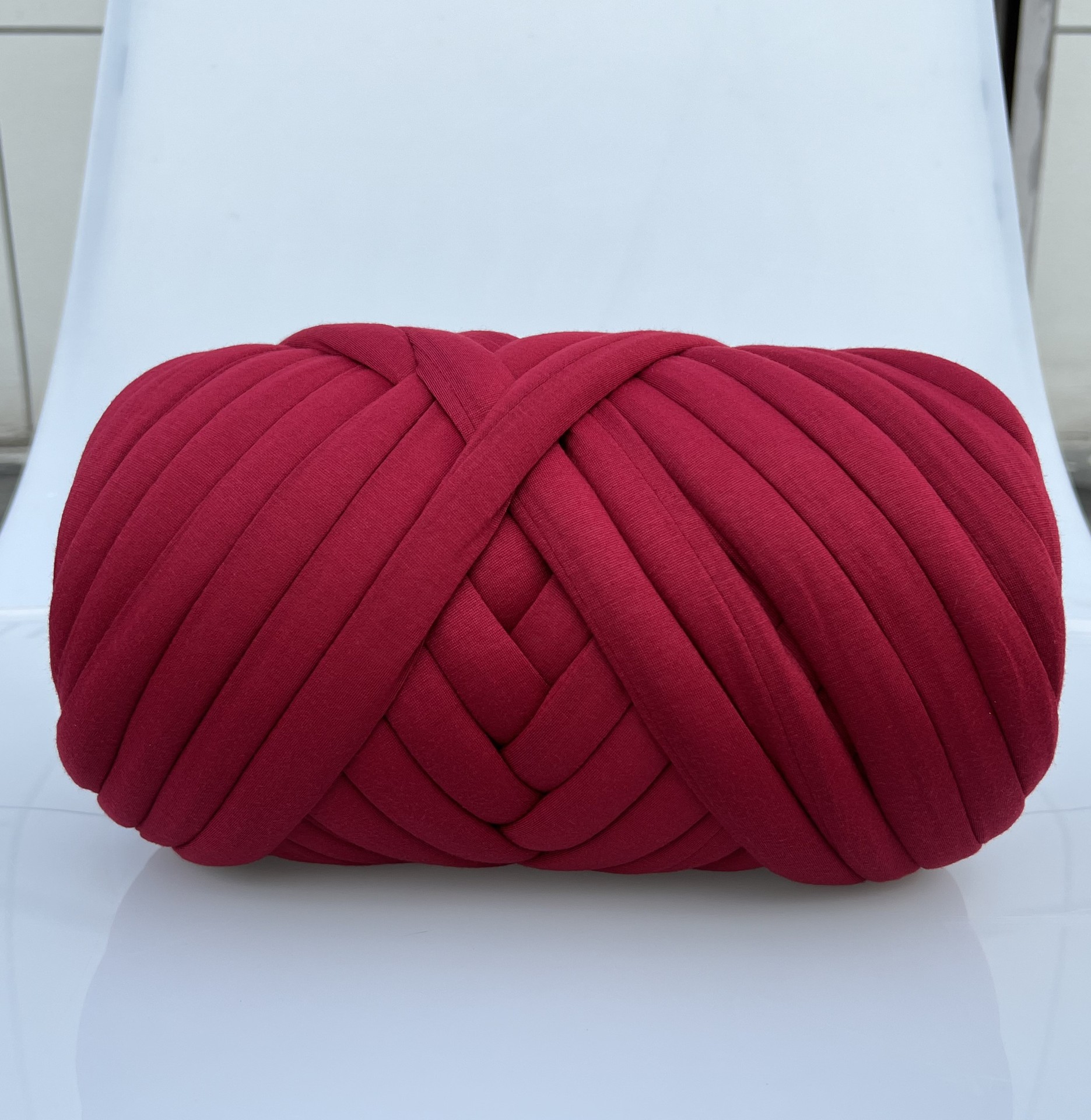 Thick Big Giant Yarn for Hand-knitting Ultra-thick DIY Arm Knitting Roving Blanket Spinning Threads Crochet No Needle Needed