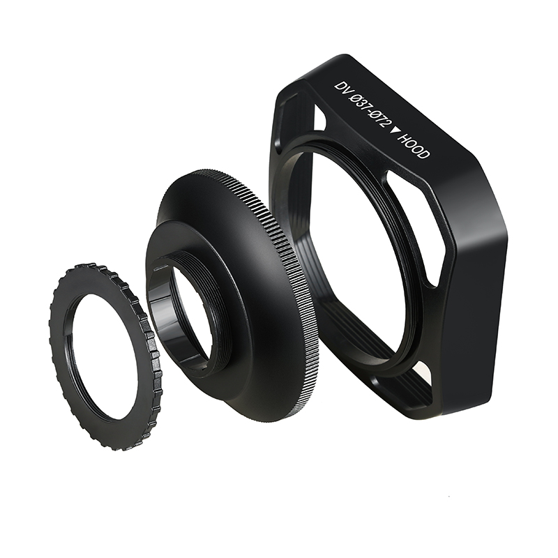 Afneembare Zonnekap 37 Mm 72 Mm Voor Video Camera 4 K Groothoek Lens Camara Fotografica Profesional