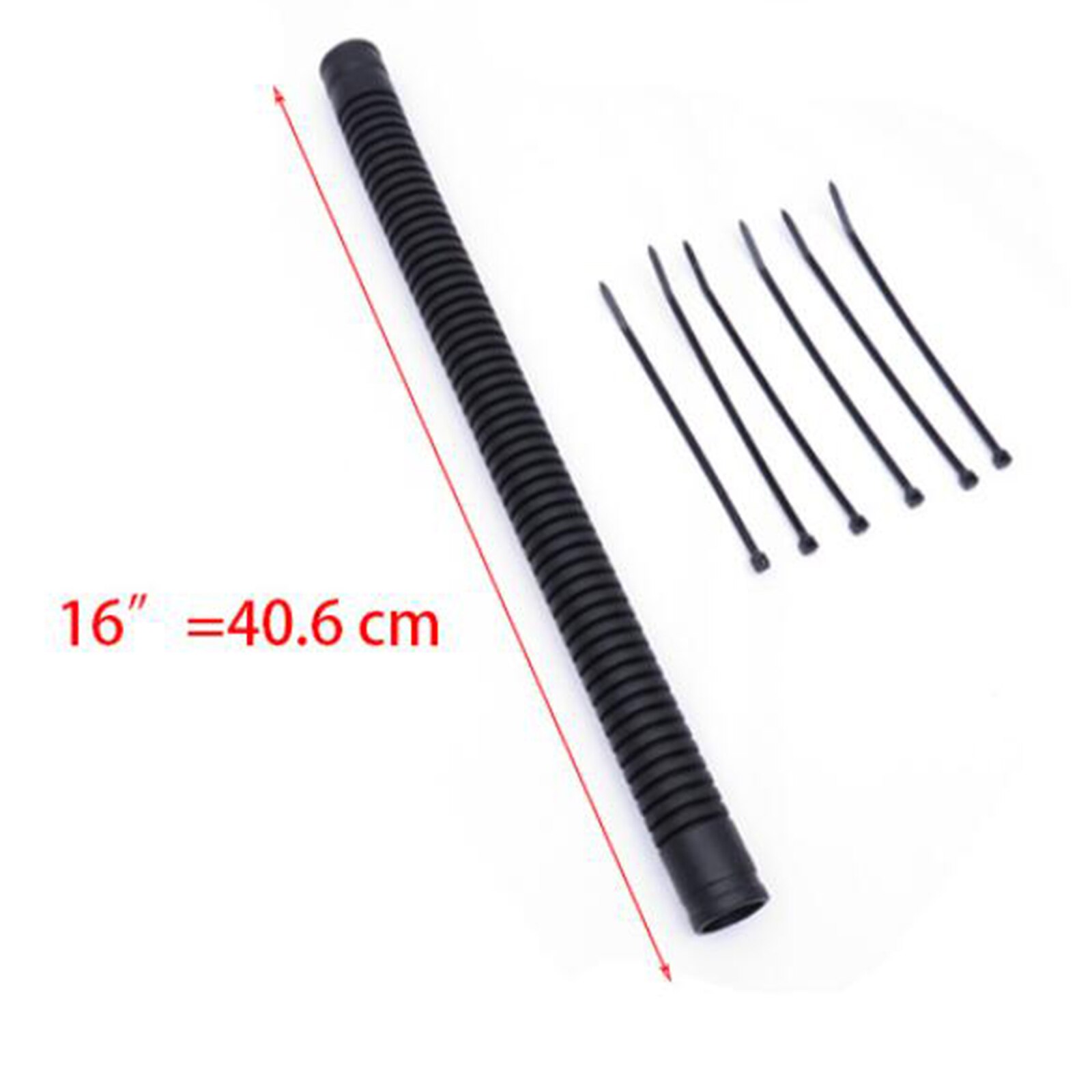 BCD Inflator Hose Durable Corrugated BC Airway Hoses 12/14''/16' Diver Pipe