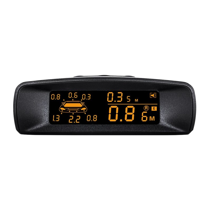 Auto Lcd Parking Sensor Kit, zichtbaar Volledige Digitale Afstand Weergave Omkeren R-Adar Met 8 Sensoren Fit Alle Auto 'S