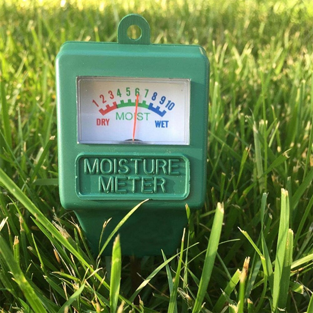 Medidor de humedad del suelo aguja única Cabeza Cuadrada planta medidor de humedad plantación higrómetro de humedad Sensor tierra Kit de prueba medidor de agua