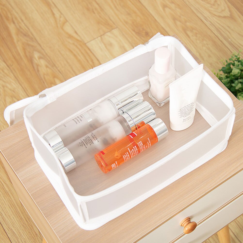2pcs Stackable Clothes Box Plastic Wardrobe Organizer Desktop Sundries Container