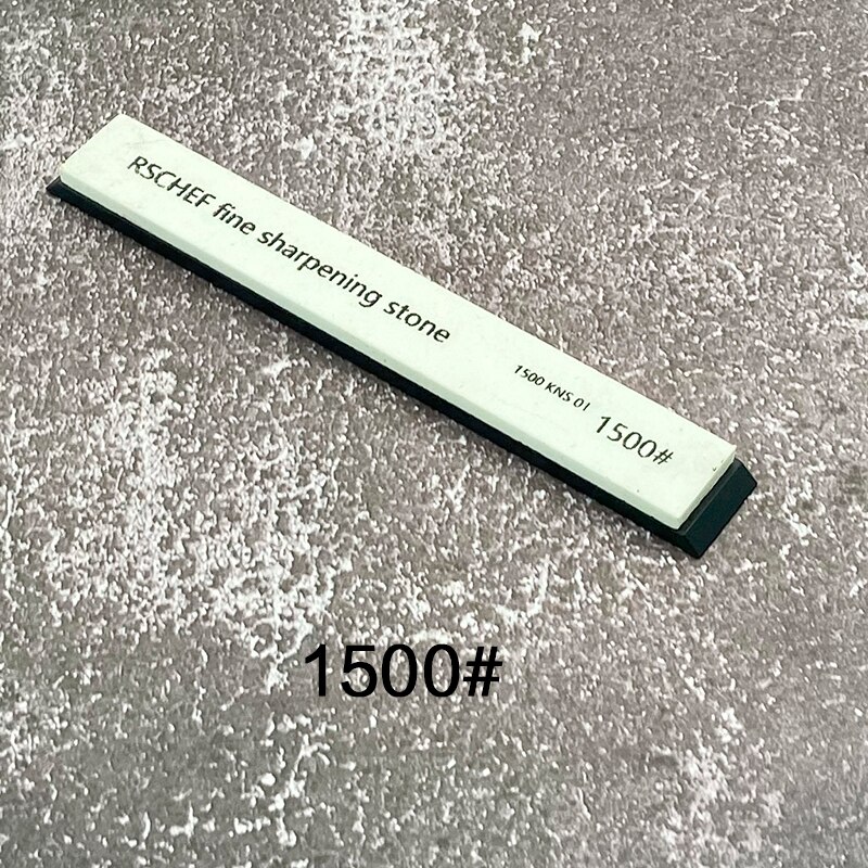 Whetstone Single sharpening stone Honing System white alundum 6pcs 120 240 400 600 1000 1500# knife sharpener Grindstone: 1500 diamond