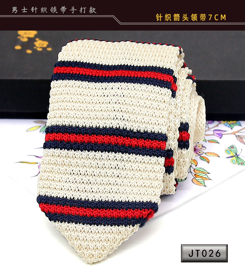 Cravates en tricot décontractées pour hommes, Cravate skinny pour la présidence de mariage, Cravate pour la fête, Garçons et filles, Vêtements de cou pour marié,