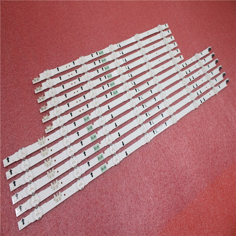 Retroiluminación LED tira 12 lámpara para SamSung 55 "TV UE55J5600 UE55J5670 UE55J6202 UE55J6300 UE55J6510 D4GE-550DCA-R3 D4GE-550DCB-R3