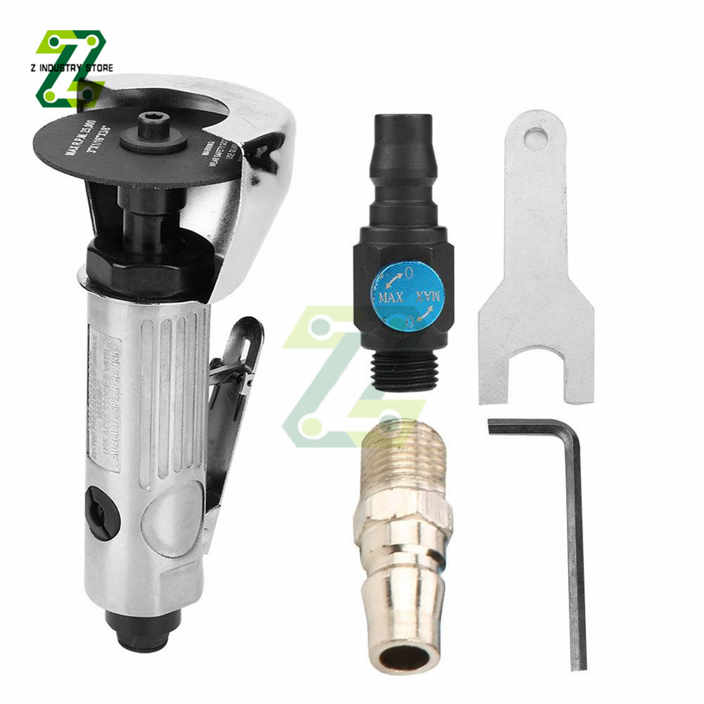 25000rpm Pneumatic Metal Cutting Machine Cut Off Grinders 3 inch Straight Air Cutter Cutting Tools For Metal Working