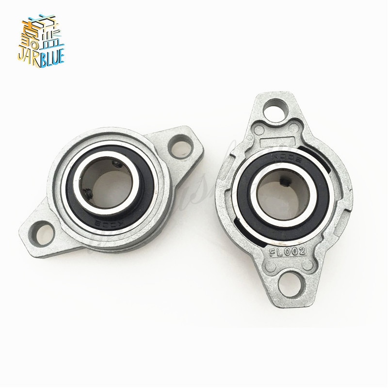 1pcs Thrust Bearing KFL08 KFL10 KFL12 KFL15 Bore 8mm 10mm 12mm 15mm Pillow Bearing Mounted Block Cast Housing Self-aligning