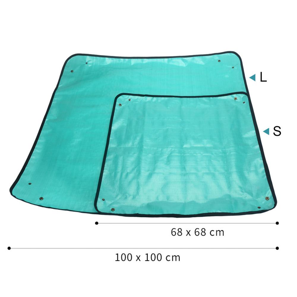 68/100cm Planting Mat PE Gardening Mat Green Gardening Pad Plant Balcony Super Light Waterproof Flower Mat Garden Mat