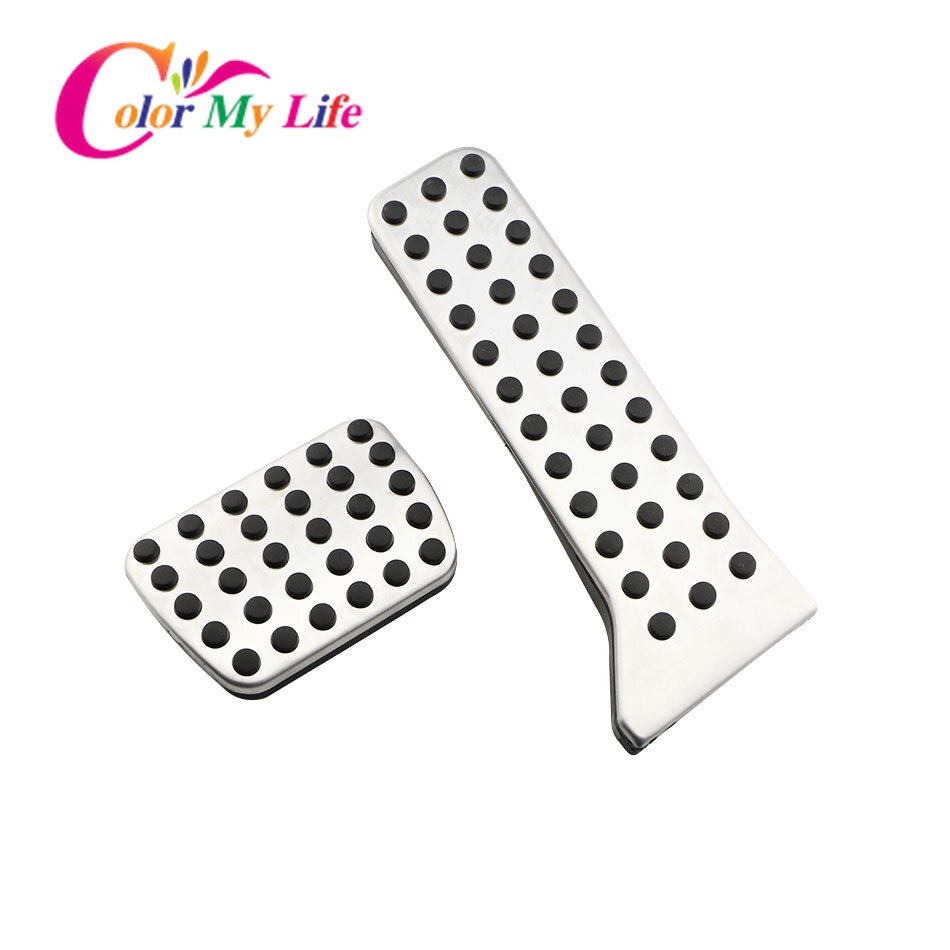 Färg mitt liv bil gasbränslepedalskydd bromspedaler vilpedalskydd för mazda 3 6 mk3 mk6 cx-5 axela atenza delar