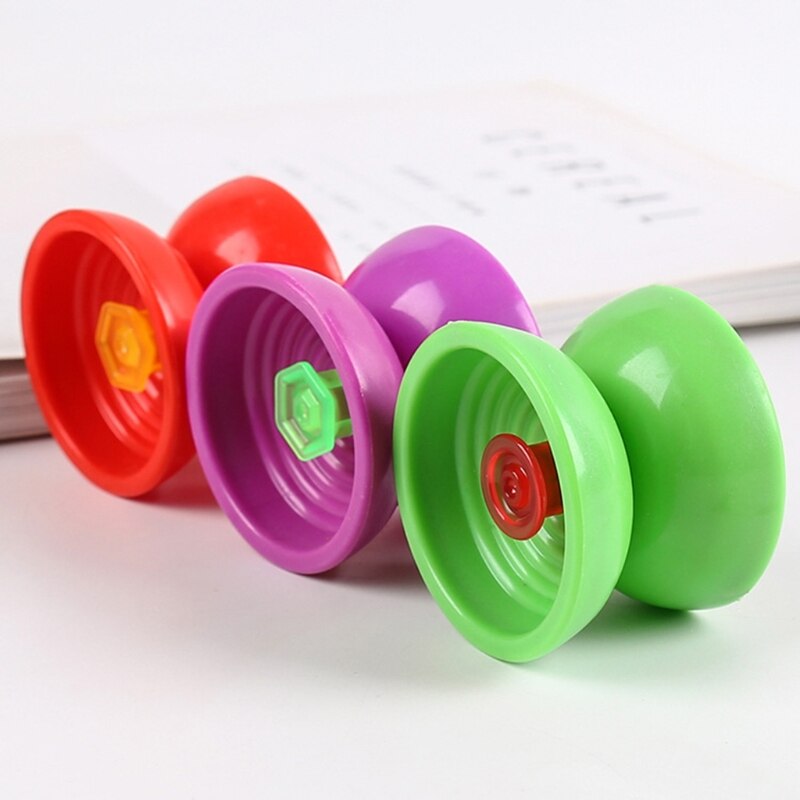 3 Pieces DIY Magic Yo Yo Ball Beginner Yo-yos Toy Looping Yoyos Plastic String Ball Boys &amp; Girls Classroom Prizes A2UB