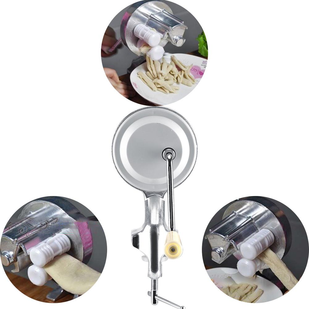 Manuel nudelmager maskine diy pasta rulle maskine husholdning split type nudler maker fettuccine håndtag pressemaskine