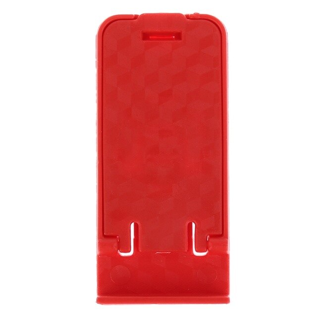 Adjustable Mobile Phone Holders Portable Mount Holder Stand Storage Racks Multifunctional Table Support Bracket For iPhone 7 6 5: Red