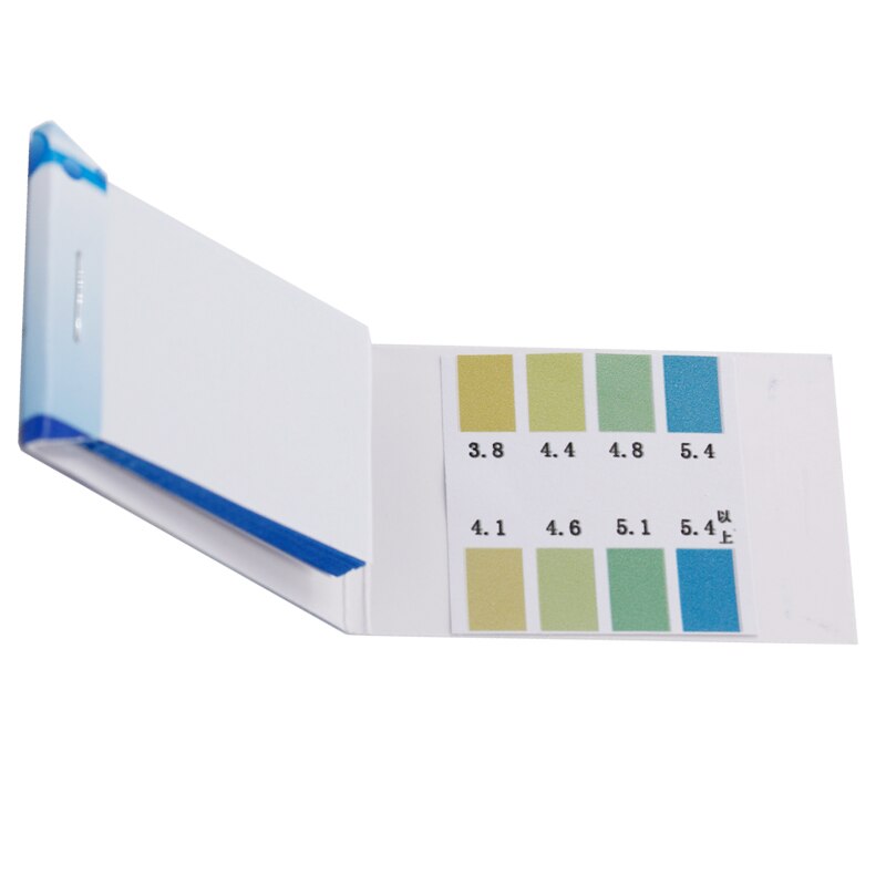 50 set/partij 80 Strips PH lakmoes papier bereik 3.8-5.4 Water Zuur Alkalisch Indicator tester 21% off