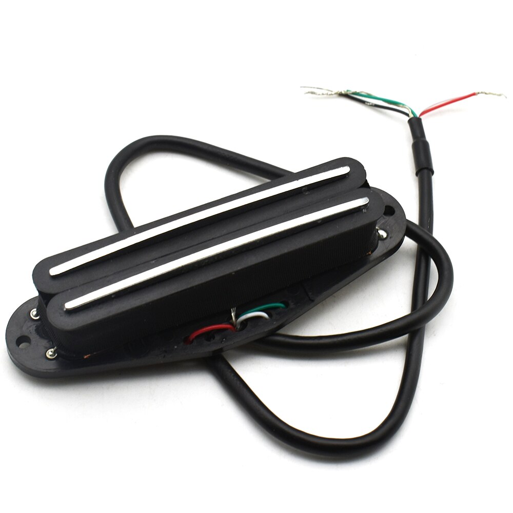 Gitaar Pickup 4 Draad Voor Elektrische Gitaar Pickup Dual Rail Single Coil Humbucker Gitaar Onderdelen Aceessaries