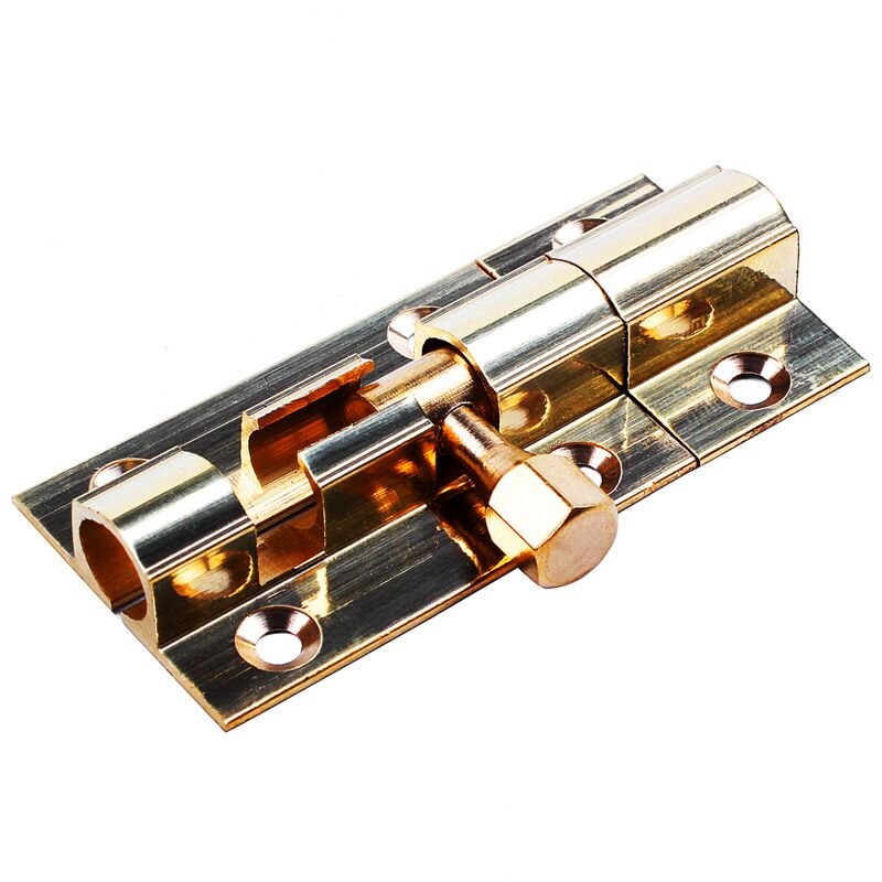 1.5inch Long Brass Door Latch Sliding Lock Barrel... Grandado