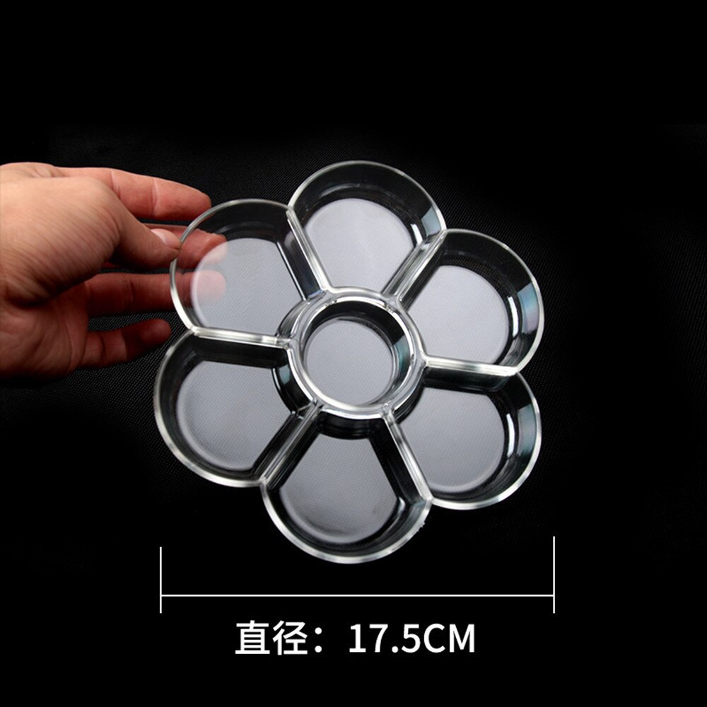 Plastic Palette Art Paint Plastic Drawing Color Palette for Oil Watercolour Painting Pallet Painting Tool Student Stationery