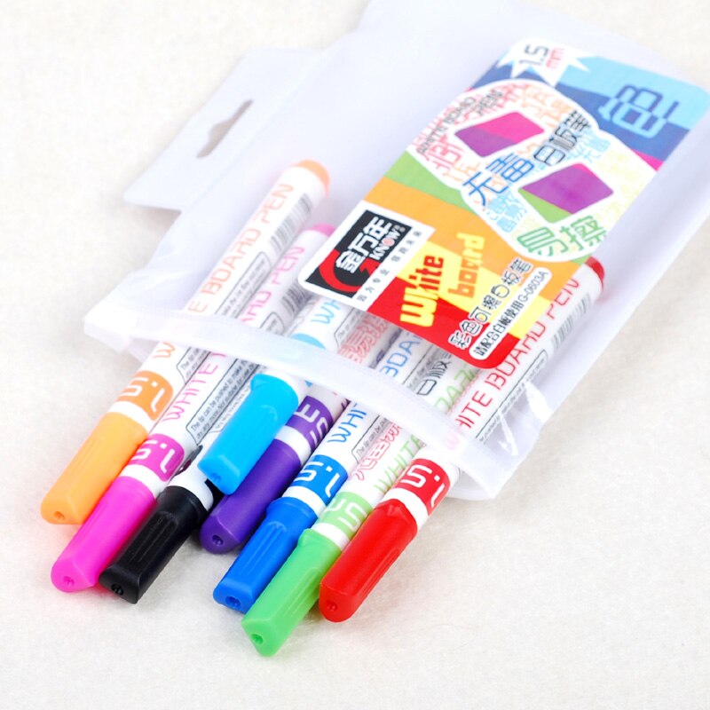 Whiteboard Marker Magnetic Board Pen Marqueur Effacable Dry Erase Markers Papelaria White Board Office & School Supplies