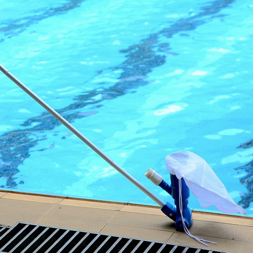 Pool Pond Fountain SPA Jet Vacuum Cleaner Swimming Pool 5 Pole Sections Suction Tip Connector Inlet Portable Detachable Cleaning